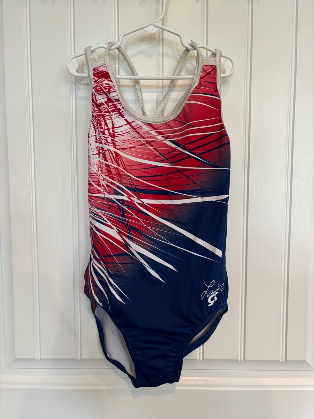 GK Elite x Laurie Hernandez leotard